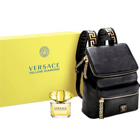 perfume set versace|versace parfums backpack gift set.